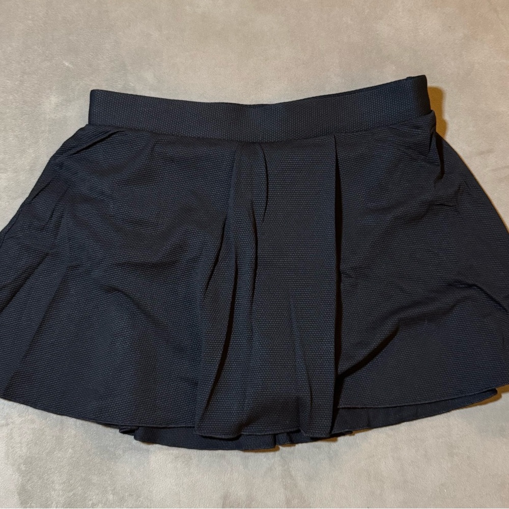 SPANX Black Swim Skort